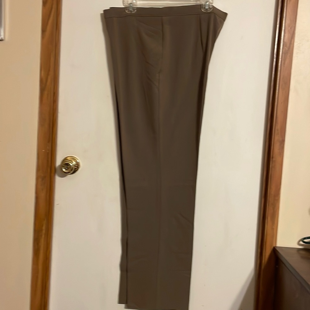 Dark khaki dress pants